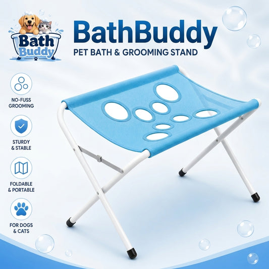 Bath Buddy - Pet Bath & Grooming Stand